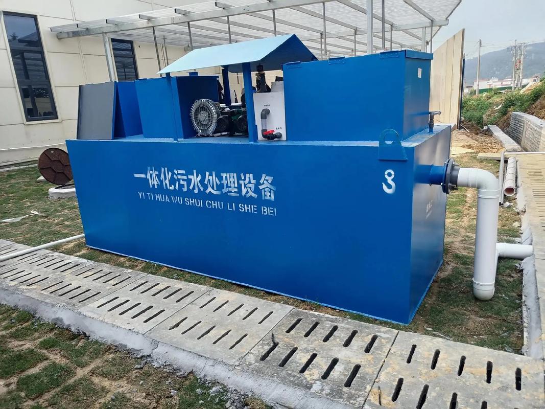 小型一体化污水处理设备 高度模块化集成与一键启停的气浮机应用
